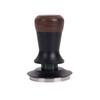 51/53/58MM Coffee Tamper Constant Pressure Walnut Wood Manual Espresso Tamper Stainless Steel Base Coffee Impact Tamper