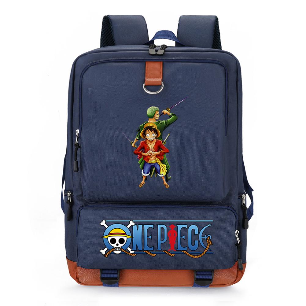 Popular Animation Peripheral Backpack Computer Bag Junior High School Students Personality Large Capacity Schoolbag