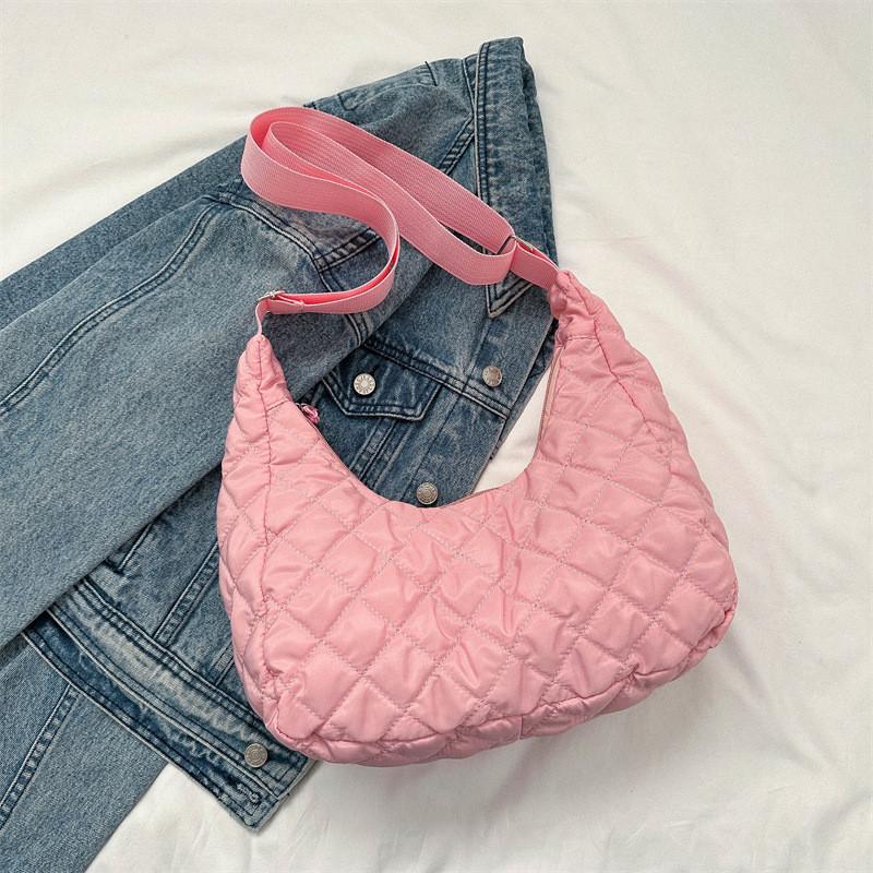 

Contemporary Oxford Fabric Tote Bag For Everyday Casual Use With Soft Structure рожевий