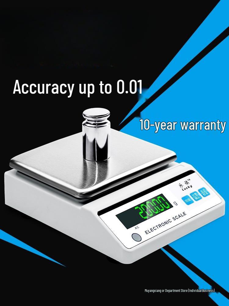 High Precision Laboratory Electronic Balance Scale 0.001g