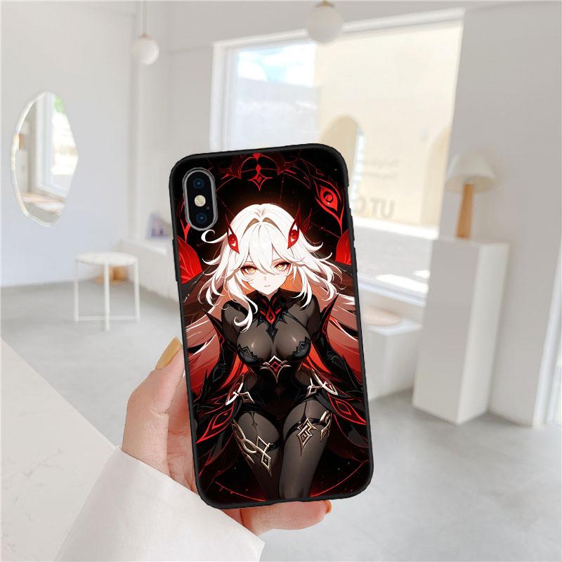 AQ58 Genshin Impact Soft Shell Phone Case for OPPO A40 A60 A80 A15 A16 A16K A12 A17 A17K A54 A54S A53 A53S A55 A56 A57 A98 F23