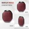 For Jetour Freer Freedom T2 Freer Traveller T1 2025 Leather Metal Car Smart Key Case Cover Fob Car Key Protection Shell Holder