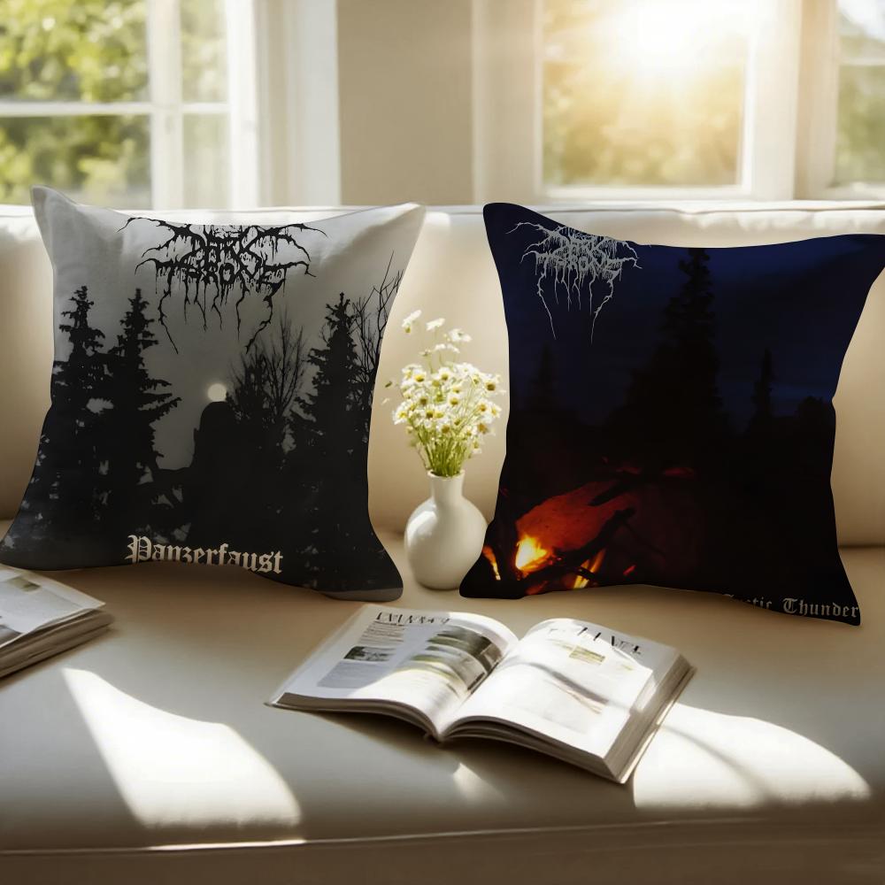 D-Darkthrone Cushion Cover Linen Pillowcase Cover Soft Decor For Sofa Home Room