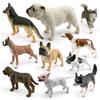 Pvc Dog Model Collection With Realistic Animal Figures For Home Decor And Collectors
