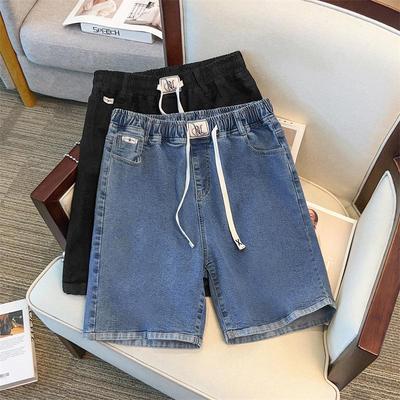 Super Size Plus High Waist MM Loose Fit Work Shorts Jeans 3385