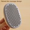 Bath Brush Ergonomic Handle Replaceable Brush Cover Deep Skin Cleansing Shower Brush Skin Surface Dirt Remover