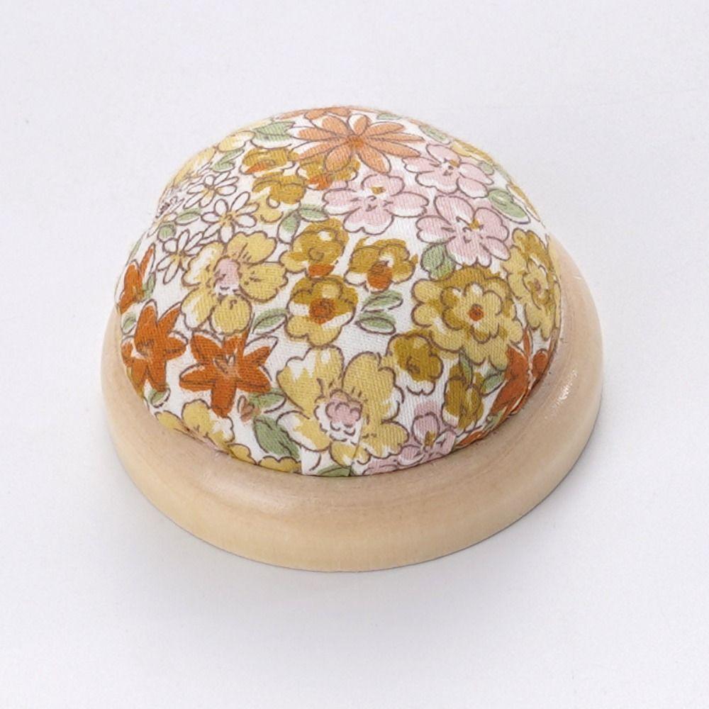 Wood Bottom Base Needle Binding Bag DIY Sewing Tool Accessories Durable Needle Insertion Device