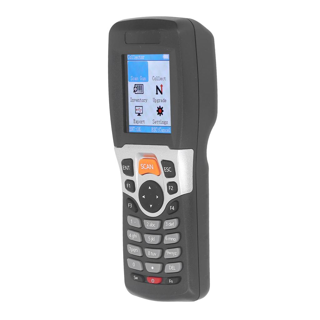 Wireless Barcode Scanner 1D 2.4GHZ 2.2 Inch Color Screen Portable Inventory Scanner