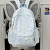 New Schoolbag, High-aesthetic Japanese Instagram-style Sweet Star Backpack, Junior High School Student Backpack for Women, Lightweight Commuter