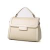 Bubble Head Layer Cowhide Women Single Shoulder Crossbody Simple Fashion Bag Girls Classic Shell Bag Multi-layer Dumpling Bag