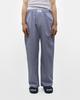 Ssipitieseu Unisex Striped Label Boxer Pants_Navy