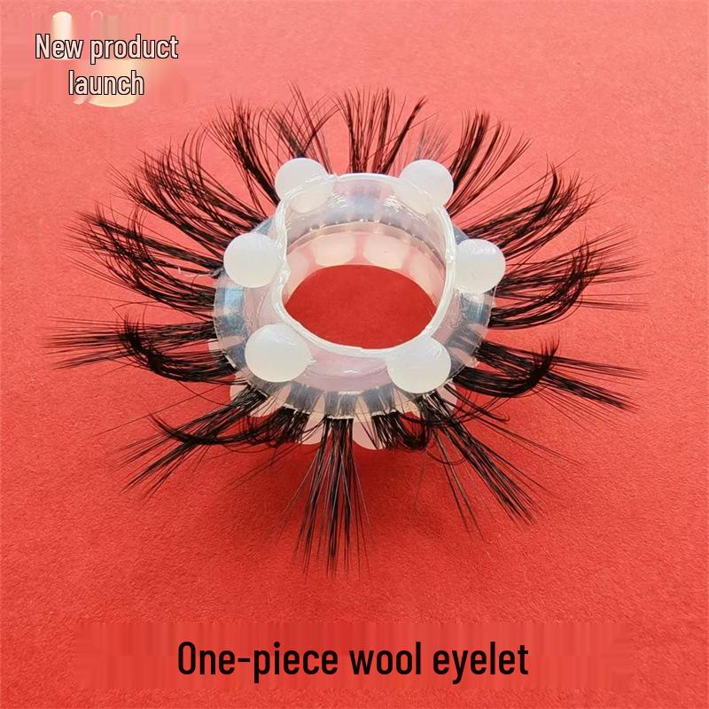 Silicone Sheep Eye Ponytail Cock Ring Hair Tie