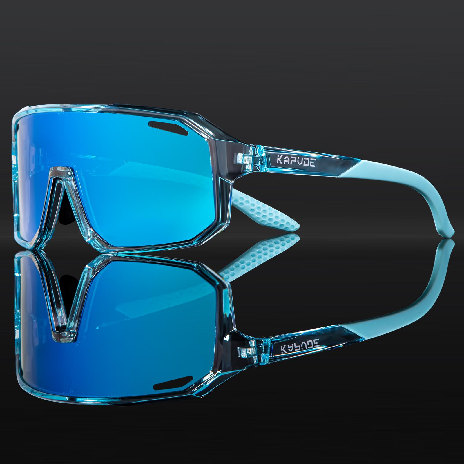 

KAPVOE Kids Cycling Glasses UV400 Photochromic Sunglasses for MTB Road Bike Outdoor Sports Running Eyewear No accessories