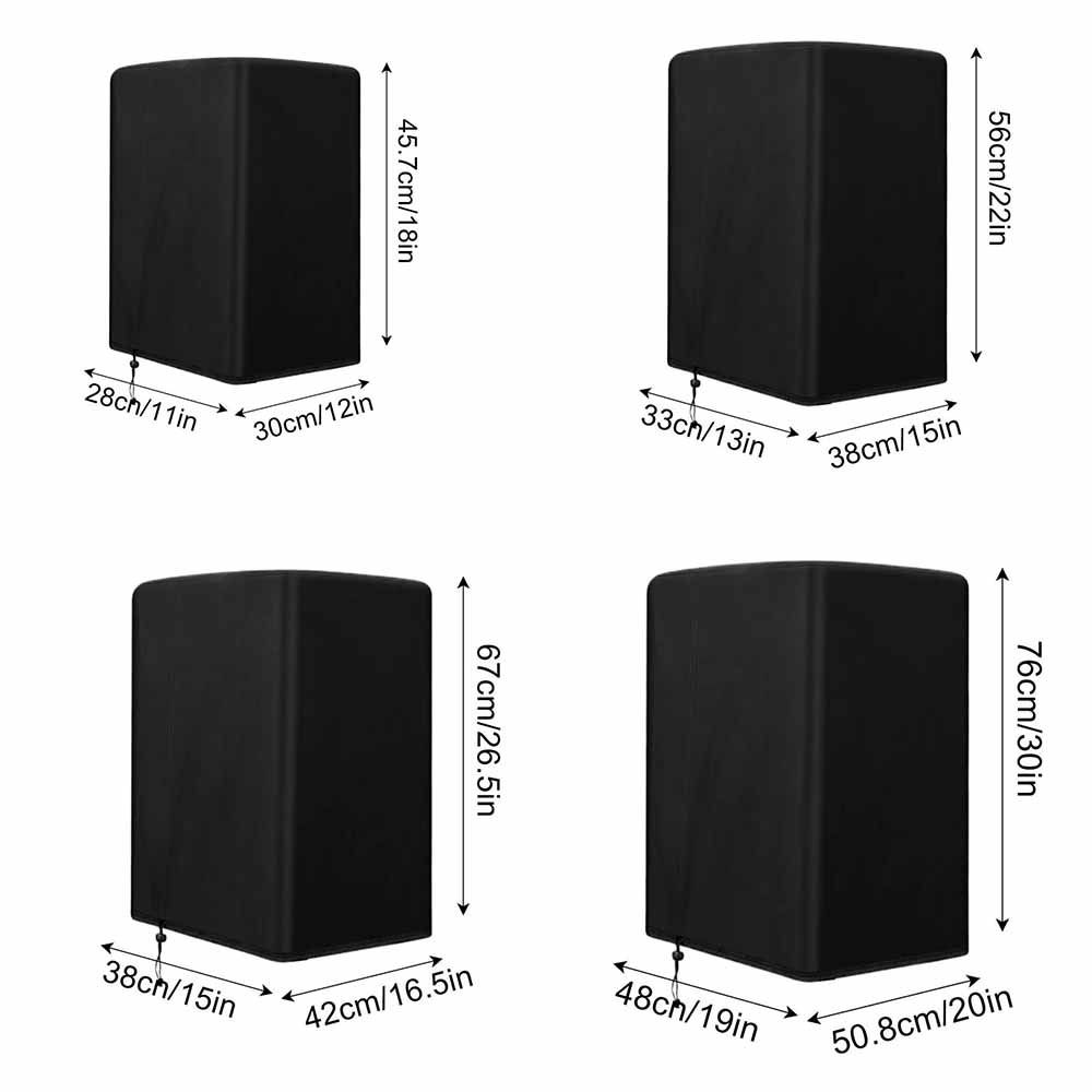 UV-Protected Audio Protective Cover Waterproof Speaker Cover  Audio System Protection