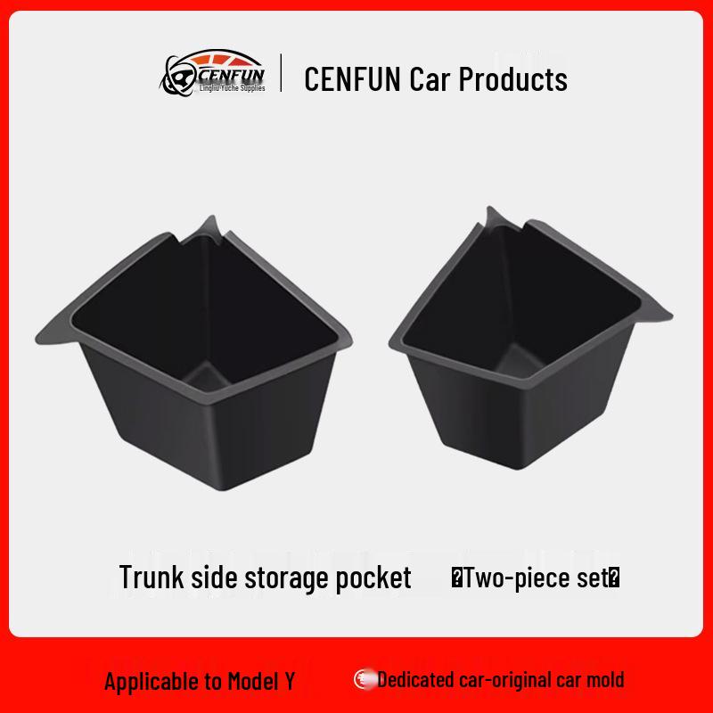 Tesla Model Y Trunk Side Pocket Storage Organizer