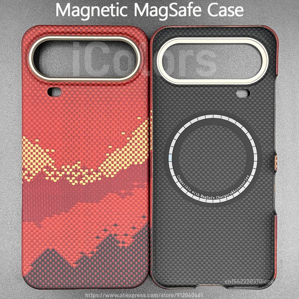 For Honor Magic 8 Pro Air Magnetic Case Aramid Carbon Fiber Cover Ultra-Thin Lightweight Armor Protective Cover With Magsafe