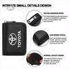 Wallet Driver License Business Card Holder Key Case for Toyota TRD GR Auris Rav4 Yaris Hilux Corolla Prius Avensis Emblem
