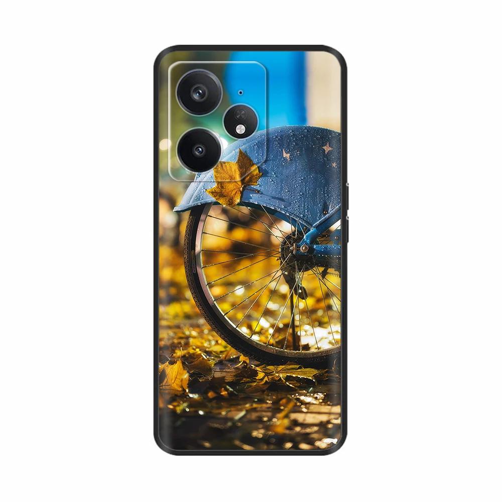Für Realme Neo 7 Hülle Blume Vogel Weiches Silikon TPU Handyhülle Funda Für Realme Neo7 Abdeckung Realmi Neo 7 Hülle Handy Tasche Schalen