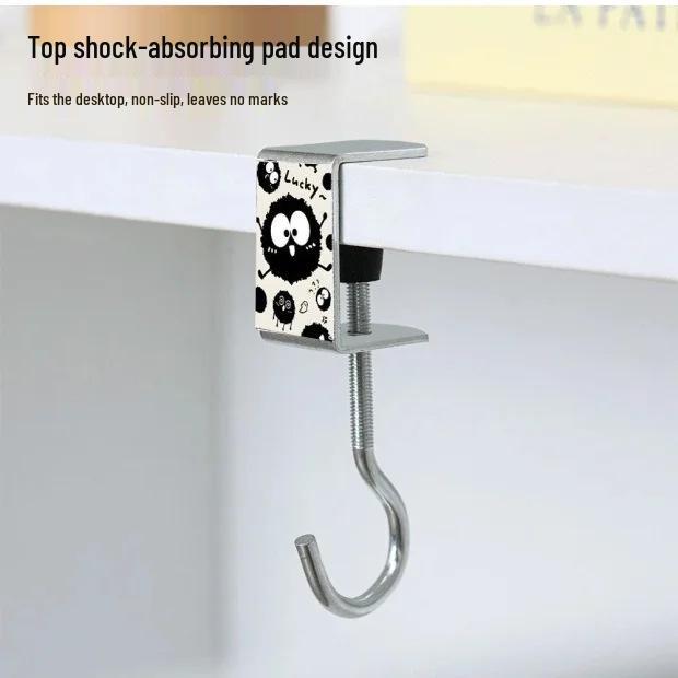 Newcomer Exclusive: Cute Black Soot Ball Detachable Schoolbag Hook