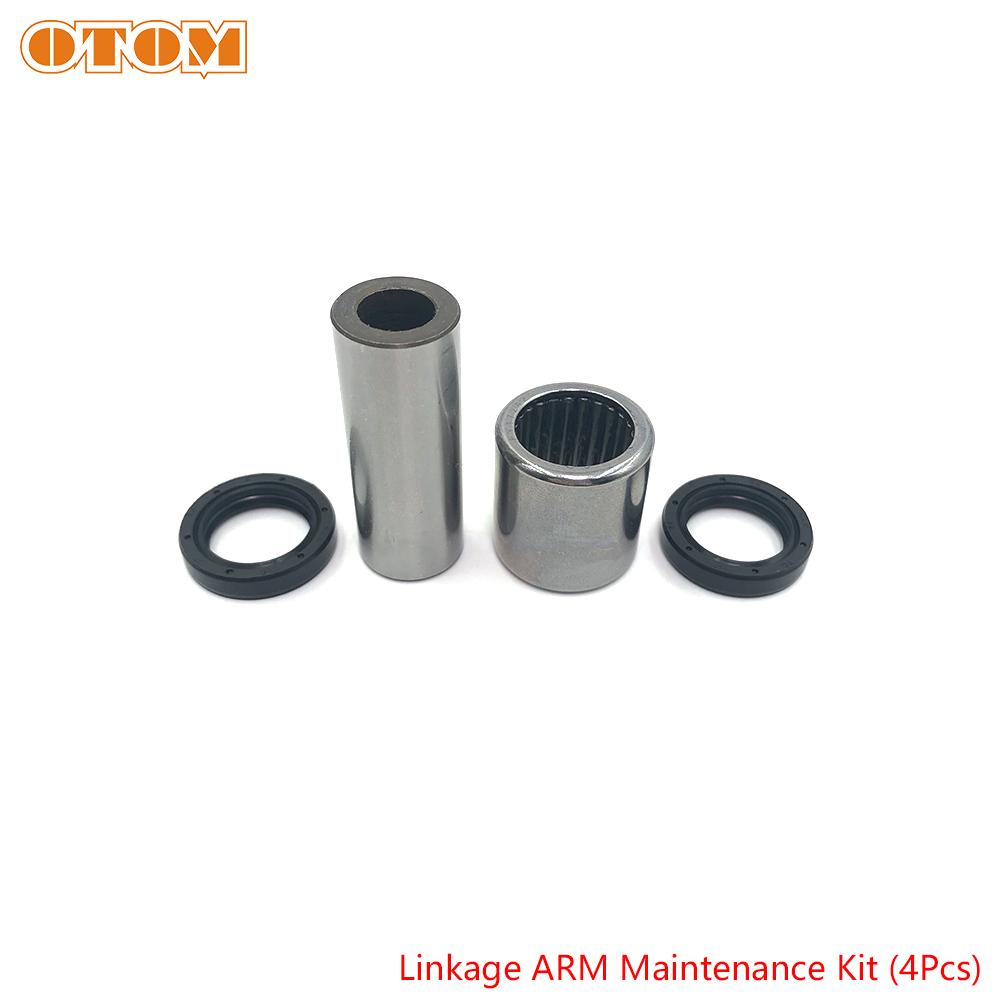 Motorcycle Rear Shock Suspension Linkage ARM Triangle Lever Lowering Link Bearing Oil Seal Bushing Set For HONDA CRF230F CRF230L Lowering Link