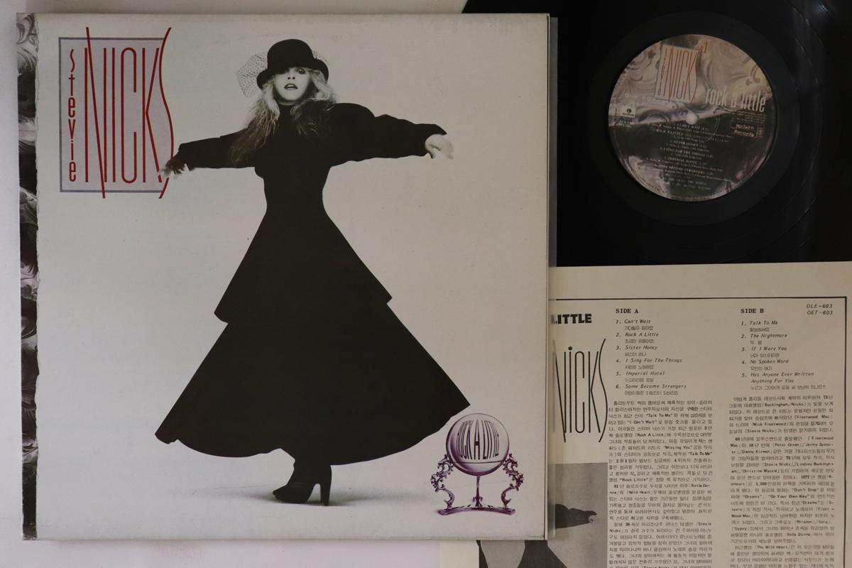

LP Record STEVIE NICKS Rock A Little OLE603 OASIS 1986 South Kore Rock Used