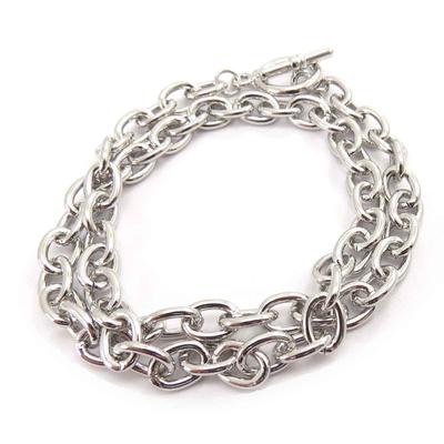 [J8201] - Silver 'Choreography' Necklace