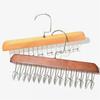 Wooden Belt Hanger Women Storage Bra Hanger Sturdy Durable Home Wardrobe Organizer for Men Tie Belt Women Bra Sling Scarf Rack