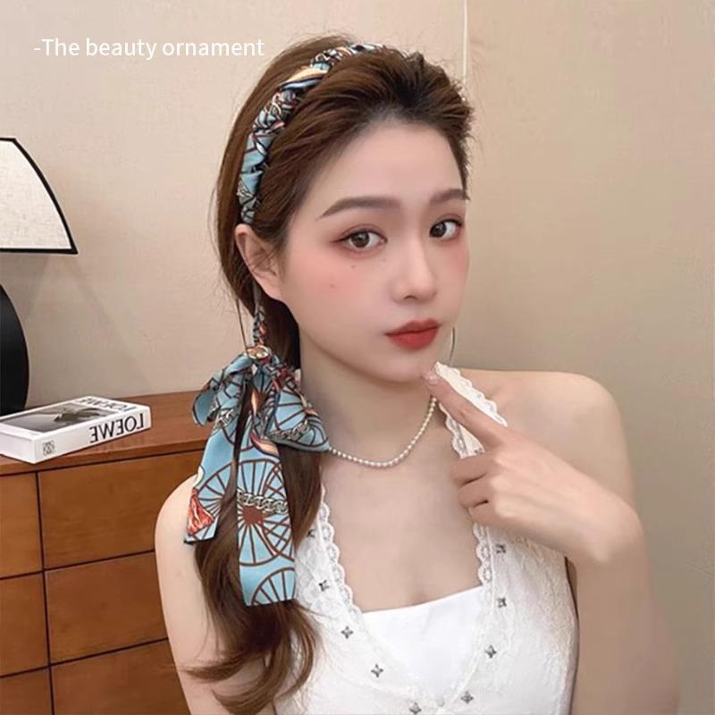 New Arrival: Retro Court-Style Ribbon Headband for Women - 2025 Design, Free Shipping!