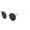JYL Polarized TAC Lens Sunglasses Transparent Frame Women Driving / 8151