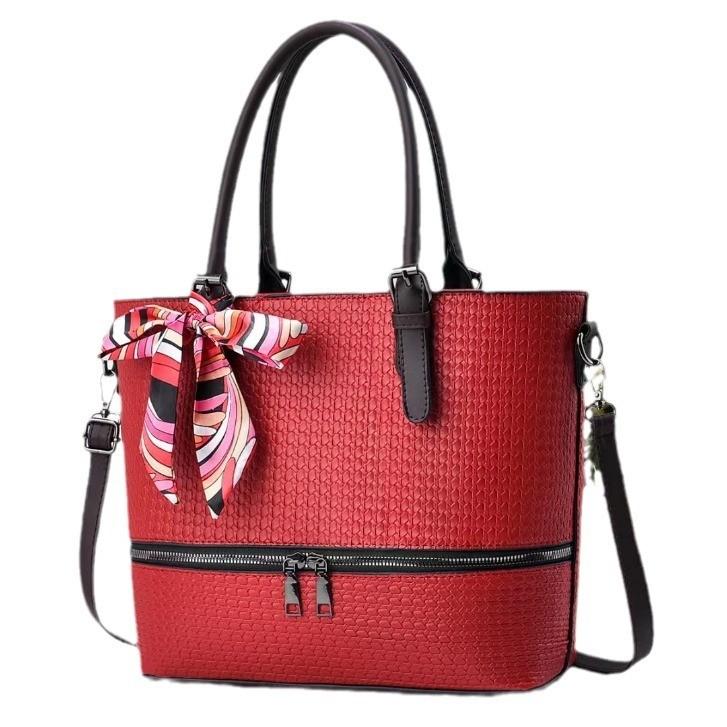 Trendy Women's Tote Bag For Autumn And Winter Stylish Shoulder Bag With Large Capacity