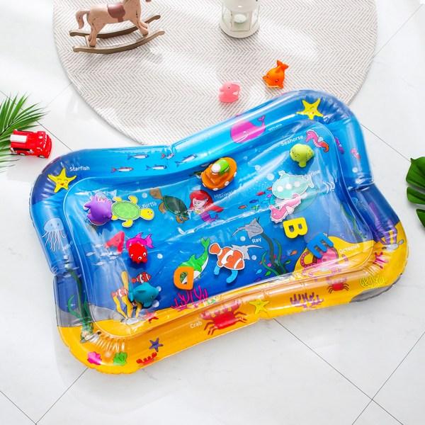 Bebesom Big Water Mat Jucărie de dezvoltare tactilă pentru sugari, Bada World, jucării populare coreene