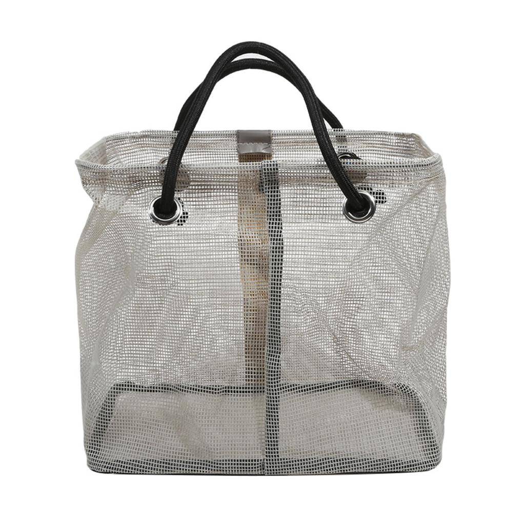 Large Capacity Cosmetic Bag Portable Travel Wash Handbag Bathroom Transparent Shower Makeup Pouch Unisex Toiletries Organizer
