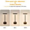 LED Tischlampe Touchsensor Nachtlicht USB Wiederaufladbar Tragbar Schlafzimmer Nachtlicht Kabellos Leselampe Restaurant Hotel Bar