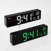 10-inch new simple multi-function wall clock LED clock silently walk multiple alarm clocks 6625D