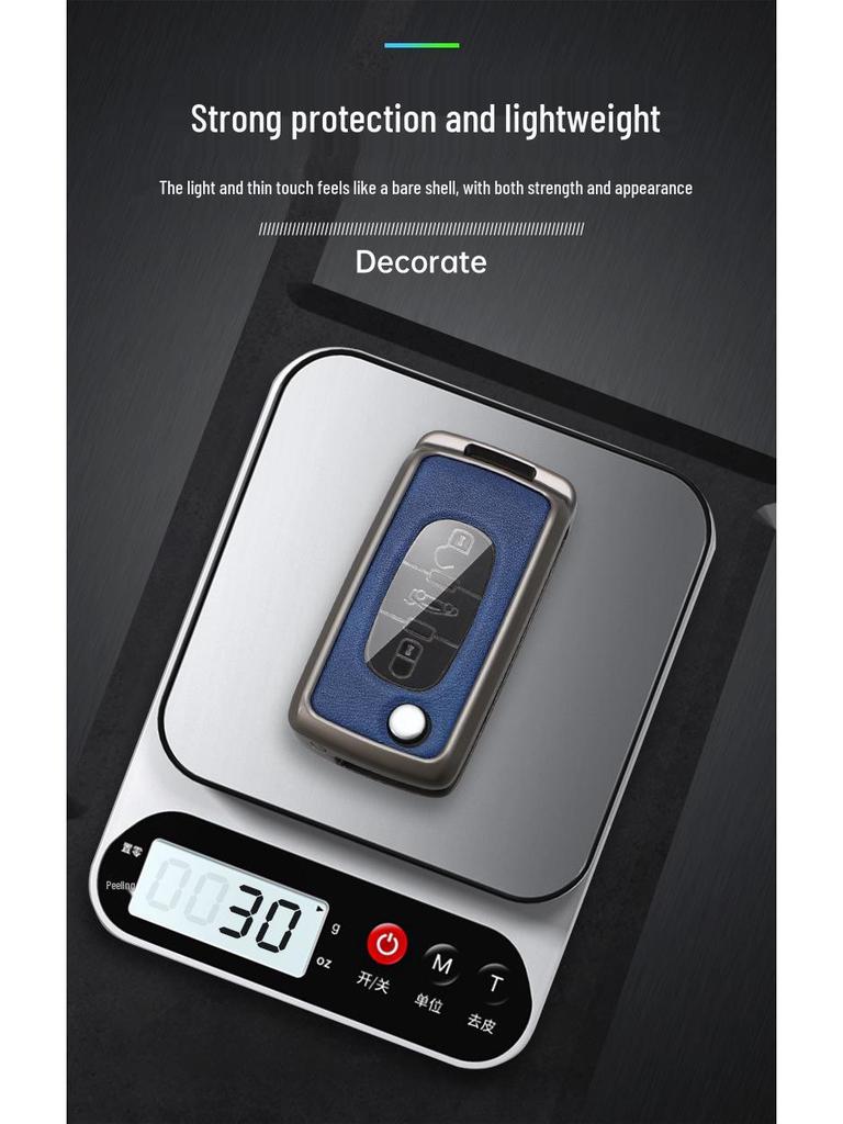 Peugeot Schlüsselhülle für die Modelle 308, 207, 301, 408, 3008 und 307