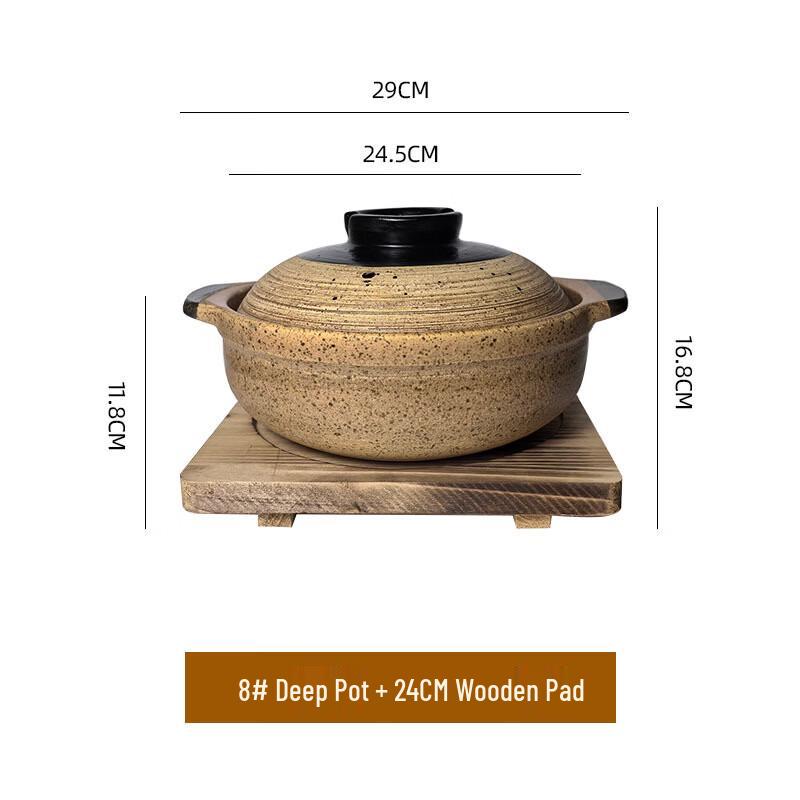 Handun Japanese Clay Casserole Pot