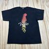 Y2K Vintage Fender Guitars Men's Large Black Faded Graphic T Shirt Rock Tee Unisex T-Shirt