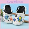 Comfortable Cartoon Design Kids Hole Shoes Soft Soled Non-slip Summer Sandals For Boys Available In Various Colors