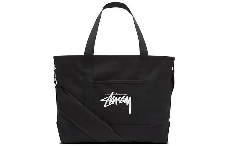 

Nike Stussy Collaboration Cotton Tote Bag, Shopping Bag, Luggage Bag, Handbag Unisex Black CZ1521-010 OS