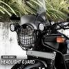 Für Royal Enfield Himalayan 2016-2021 2020 2019 2018 2017 Motorrad Scheinwerfer Schutzgitter Grill Abdeckung Protektor CNC Aluminium