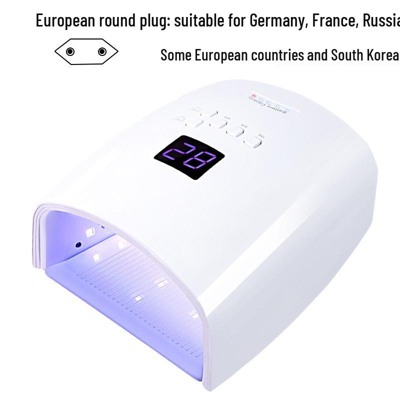 S10 Power Storage Gel Light: 66W Wireless Nail Lamp & LED Nail Dryer