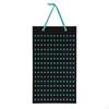Shoe Charms Organizer, Portable with 180 Holes, Holder Bag Rack, Felt Practical Display