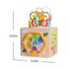 Children's Wooden Multifunctional Box Bead Maze and Shape Recognition Toy Set: Educational Toy for Early Childhood