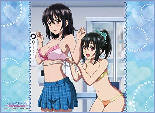 Универсальный игровой коврик для ККИ: Strike the Blood IV  Юкина и Нагиса