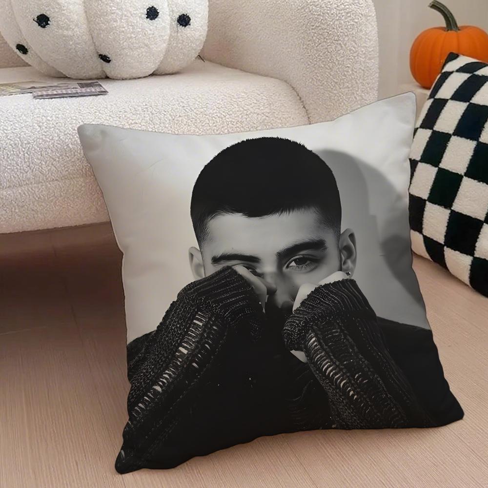 Sänger Z-Zayn Malik Kissenbezug Leinen Kissenhülle Weich Atmungsaktiv Schutz Dekoration für Sofa Raum