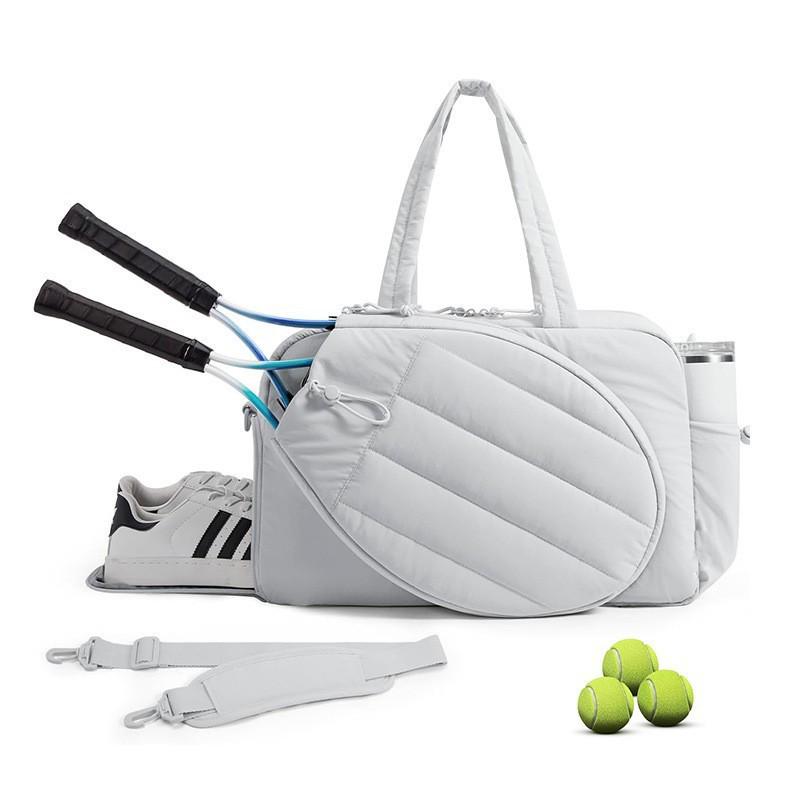 Available New Unisex Tennis & Badminton Tote Set - Fashionable Portable 2-Piece Handbag