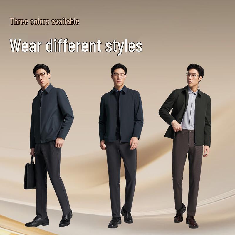 Youngor 2025 New Arrival Men's Executive Lapel Jacket
