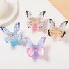 Hair Claw Butterfly Design Back Head Hair Clip Anti-slip Teeth Strong Grip Shark Hair Clip Lightweight Versatile Hair Accessory