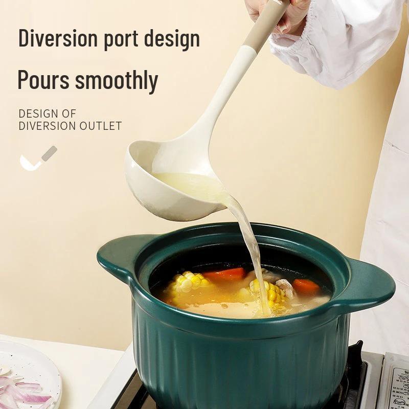 Einführungsangebot: Lebensmittelechtes Silikon Großer Reislöffel & Antihaft-Spatel