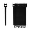 Self Adhesive Velcro Fastener Nylon Fastening Wire Buckle Diy Cable Management Straps Adjustable Cord Buckle Reusable Cable Ties
